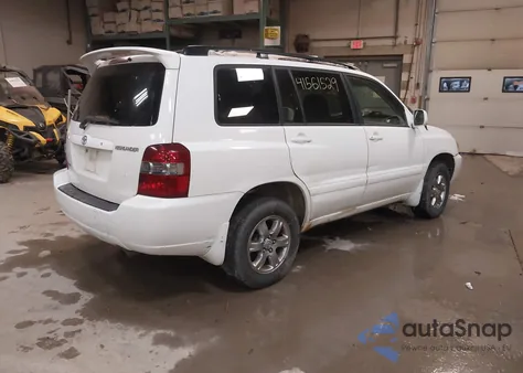 2007 Toyota Highlander V6 z USA, uszkodzony, nr VIN JTEHP21A370194742